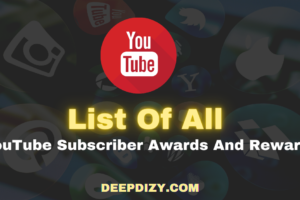 List Of All YouTube Subscriber Awards