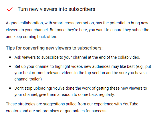Turn New Viewer Into Subscribers