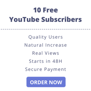 10 Free YouTube Subscribers