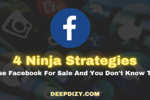 4 Ninja Strategies To Use Facebook For Sale (You Don't Know These)